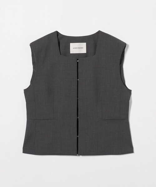 AEWEN MATOPH＞スクエアネック ベスト（ベスト）｜AEWEN MATOPH