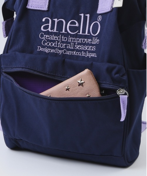 anello(アネロ)の「anello ビバリー 口金リュック スリムS(バックパック/リュック・レディース・ネイビー/ブラック・XS)」の17枚目の写真