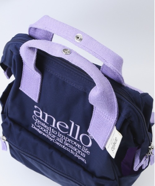 anello(アネロ)の「anello ビバリー 口金リュック スリムS(バックパック/リュック・レディース・ネイビー/ブラック・XS)」の19枚目の写真
