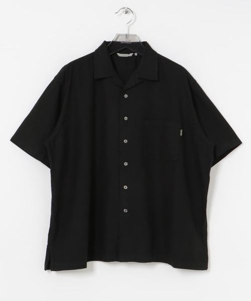 Noir Fr(ノアファー)Kesa open collar shirt Noir Fr(ノアファー)Kesa open collar shirt