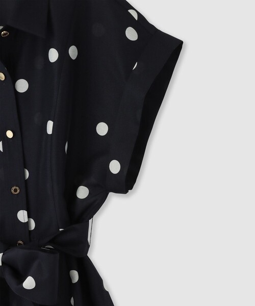 LOULOU WILLOUGHBY】オーガンドットワンピース（ワンピース）｜LOULOU