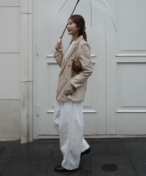 model：H165 着用サイズ：FREE