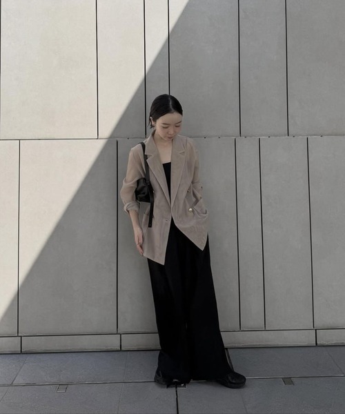 メッシュテーラードジャケット（テーラードジャケット）｜Bonjour