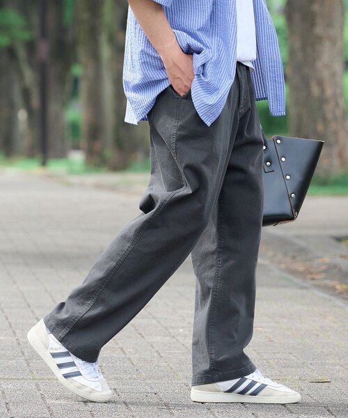 CIAOPANIC TYPY（チャオパニックティピー）の「コットンツイルベルティッドイージーパンツ（その他パンツ・レディース・ネイビー/ベージュ/ブラック・LARGE/MEDIUM）」の8枚目の写真