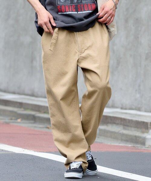 CIAOPANIC TYPY（チャオパニックティピー）の「コットンツイルベルティッドイージーパンツ（その他パンツ・レディース・ネイビー/ベージュ/ブラック・LARGE/MEDIUM）」の12枚目の写真