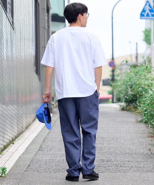 CIAOPANIC TYPY（チャオパニックティピー）の「コットンツイルベルティッドイージーパンツ（その他パンツ・レディース・ネイビー/ベージュ/ブラック・LARGE/MEDIUM）」の21枚目の写真