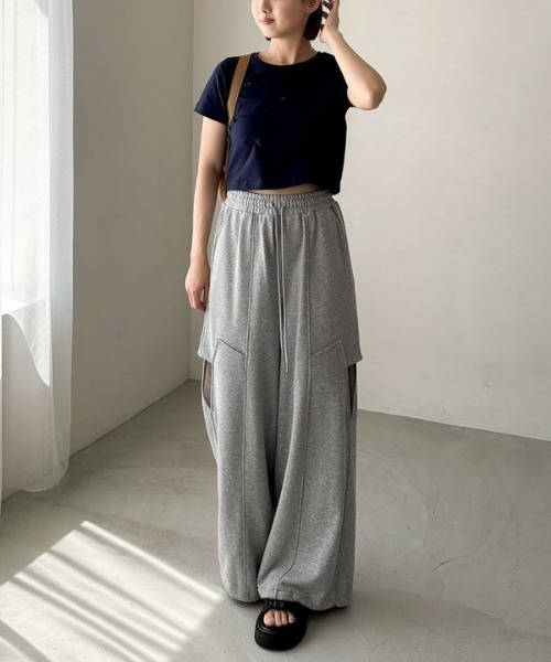★リボン カットソー★ リボンモチーフカットソー(カットソー)｜TOPS（トップス