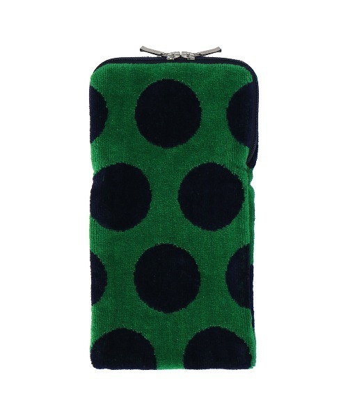 kate spade new york（ケイトスペード ニューヨーク）の「ファスナー付きタオル（ハンカチ/ハンドタオル・レディース・グリーン/グレー/ブラック・FREE）」の4枚目の写真