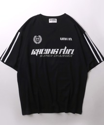 76（セブンティシックス）の「76Lubricants/ナナロクルブリカンツ オーバーサイズ ゲームシャツ ユニフォーム 半袖Tシャツ レディース メンズ（Tシャツ/カットソー）」