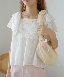 flower | サニーグレーストップ(シャツ/ブラウス)