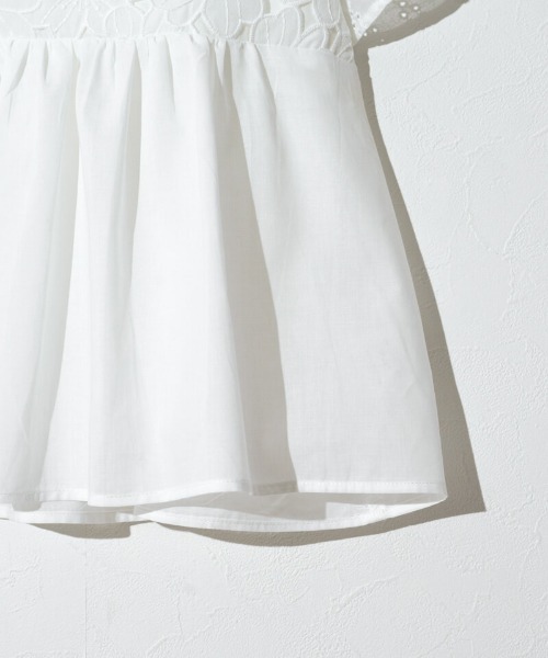 flower（フラワー）の「サニーグレーストップ（シャツ/ブラウス・レディース・ホワイト/イエロー・FREE）」の11枚目の写真