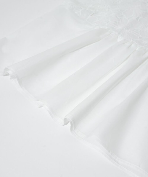 flower（フラワー）の「サニーグレーストップ（シャツ/ブラウス・レディース・ホワイト/イエロー・FREE）」の12枚目の写真