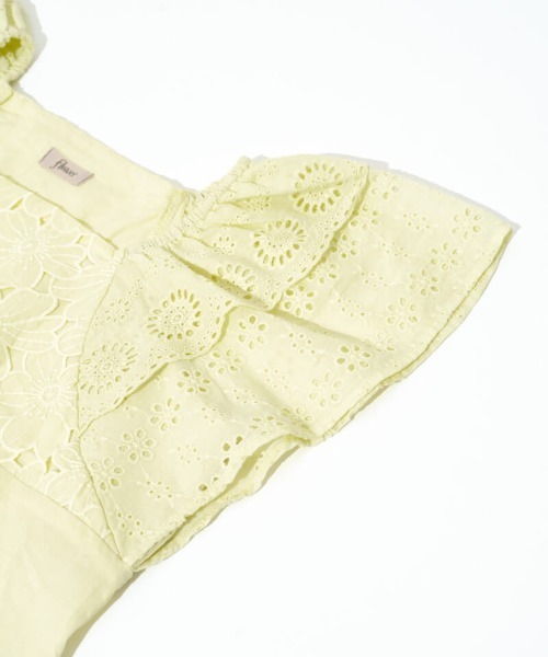 flower（フラワー）の「サニーグレーストップ（シャツ/ブラウス・レディース・ホワイト/イエロー・FREE）」の19枚目の写真