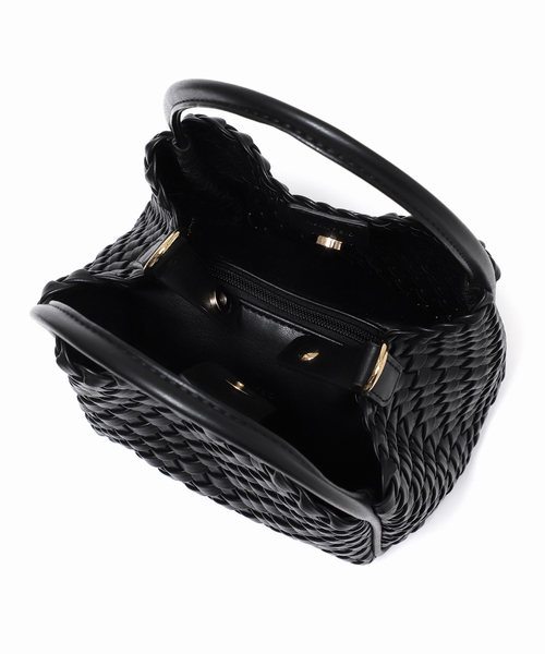 remi&reid（レミーアンドリード）の「【REMI/REID/レミアンドリード】  Hollace Mini Woven（ショルダーバッグ・レディース・ブラック/レッド・FREE）」の20枚目の写真