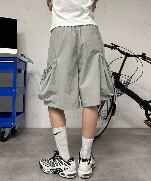 sedacle girl(セダクルガール)の「リボンポケットハーフパンツ(その他パンツ・レディース・チャコールグレー/グレー・MEDIUM/SMALL)」の12枚目の写真