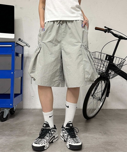 sedacle girl(セダクルガール)の「リボンポケットハーフパンツ(その他パンツ・レディース・チャコールグレー/グレー・MEDIUM/SMALL)」の18枚目の写真