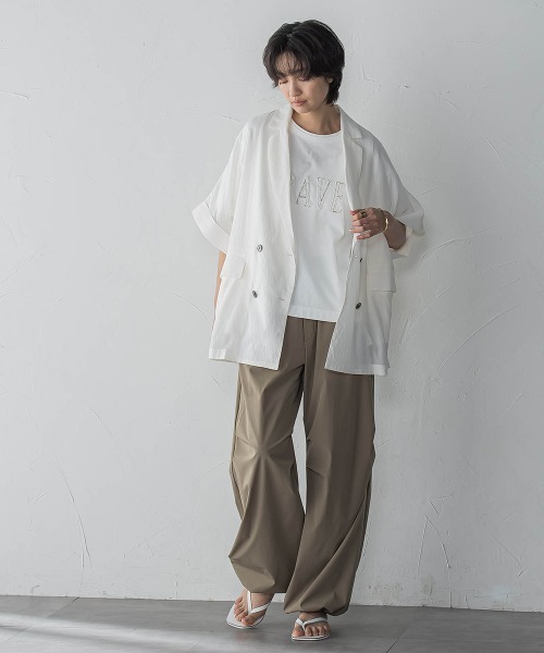 デニムロゴTシャツ≪洗濯機で洗える≫ MAYSON GREY｜デニムロゴTシャツ≪洗濯機で洗える≫ | Rakuten