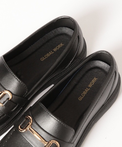 GLOBAL WORK(グローバルワーク)の「レインローファー/417717(ローファー・レディース・ダークブラウン/ブラック・SMALL/LARGE/MEDIUM)」の7枚目の写真