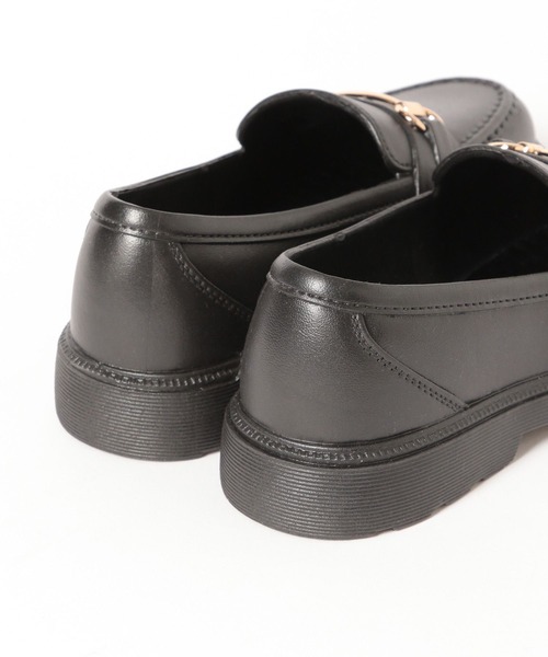 GLOBAL WORK(グローバルワーク)の「レインローファー/417717(ローファー・レディース・ダークブラウン/ブラック・SMALL/LARGE/MEDIUM)」の8枚目の写真