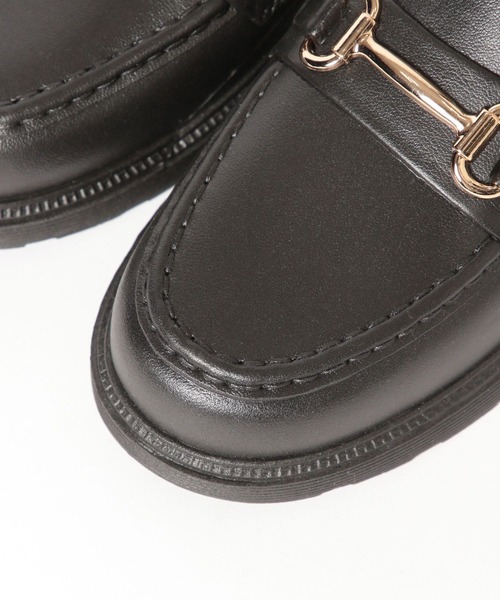 GLOBAL WORK(グローバルワーク)の「レインローファー/417717(ローファー・レディース・ダークブラウン/ブラック・SMALL/LARGE/MEDIUM)」の10枚目の写真