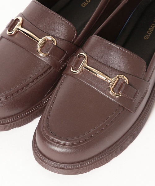 GLOBAL WORK(グローバルワーク)の「レインローファー/417717(ローファー・レディース・ダークブラウン/ブラック・SMALL/LARGE/MEDIUM)」の11枚目の写真