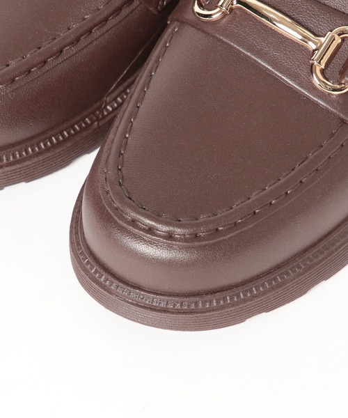 GLOBAL WORK(グローバルワーク)の「レインローファー/417717(ローファー・レディース・ダークブラウン/ブラック・SMALL/LARGE/MEDIUM)」の12枚目の写真