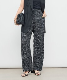 NOLLEY’S | ウォッシャブルバックサテンセミワイドパンツ(その他パンツ)