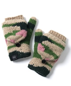 手編みミトングローブ