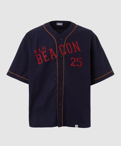 kolor BEACON（カラービーコン）の「25WBM-B01138（シャツ/ブラウス・メンズ・パープル/ネイビー/ホワイト・2）」の3枚目の写真