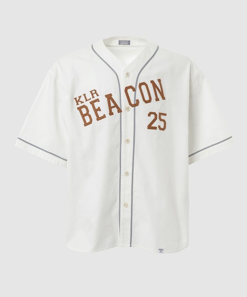 kolor BEACON（カラービーコン）の「25WBM-B01138（シャツ/ブラウス・メンズ・パープル/ネイビー/ホワイト・2）」の2枚目の写真