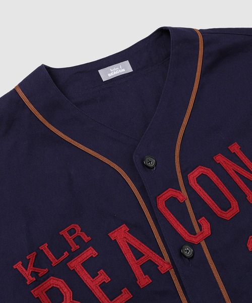 kolor BEACON（カラービーコン）の「25WBM-B01138（シャツ/ブラウス・メンズ・パープル/ネイビー/ホワイト・2）」の5枚目の写真