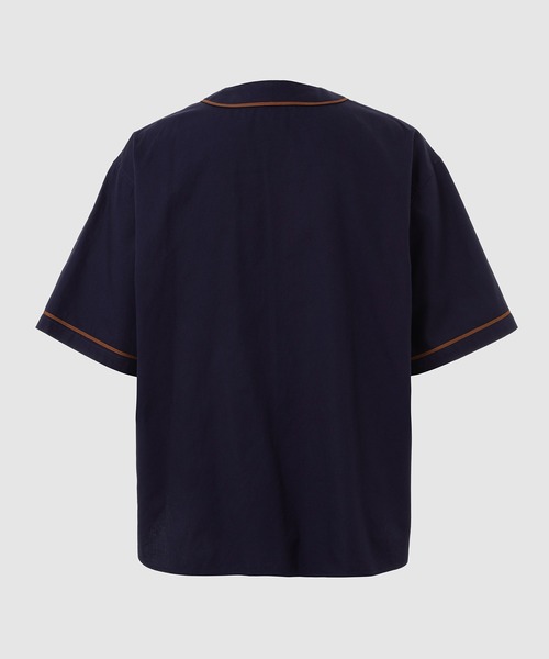 kolor BEACON（カラービーコン）の「25WBM-B01138（シャツ/ブラウス・メンズ・パープル/ネイビー/ホワイト・2）」の4枚目の写真