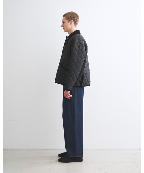 Traditional Weatherwear（トラディショナルウェザーウェア）の「WAVERLY STUDS SHORT（ダウンジャケット/コート・メンズ・セージグリーン/ブラック/ネイビー・38/36/34）」の5枚目の写真