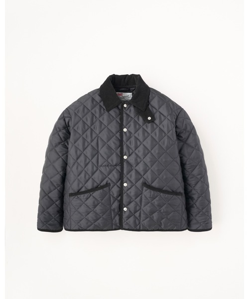 Traditional Weatherwear(トラディショナルウェザーウェア)の「WAVERLY STUDS SHORT(ダウンジャケット/コート・メンズ・セージグリーン/ブラック/ネイビー・38/36/34)」の8枚目の写真