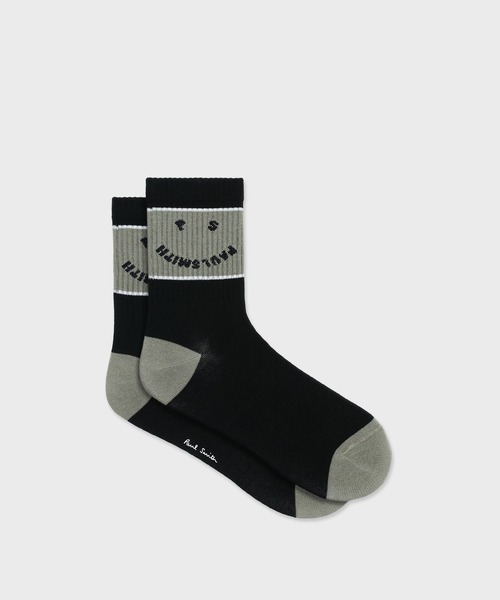 Paul Smith(ポールスミス)の「“Happy” ソックス【250637 MD2】(ソックス/靴下・メンズ・ブラウン/ダークグリーン/ダークパープル/ブラック・25-27)」の2枚目の写真