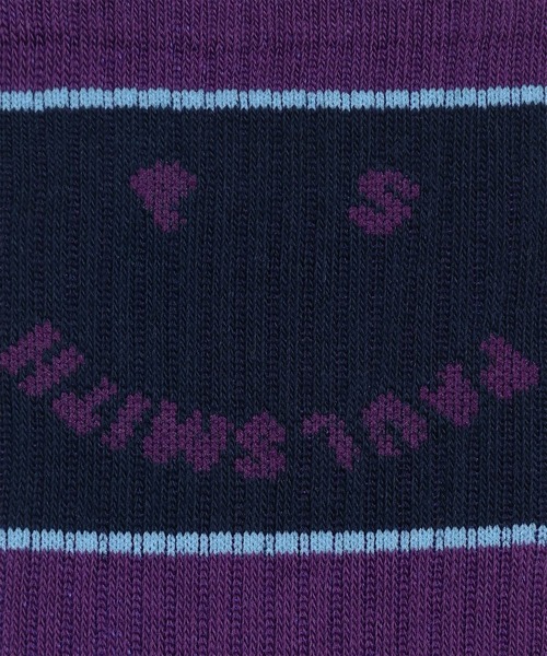 Paul Smith(ポールスミス)の「“Happy” ソックス【250637 MD2】(ソックス/靴下・メンズ・ブラウン/ダークグリーン/ダークパープル/ブラック・25-27)」の8枚目の写真