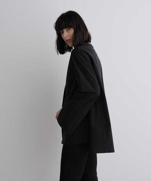 ◇SOLOTEXブロードジャケット（ノーカラージャケット）｜LE PHIL