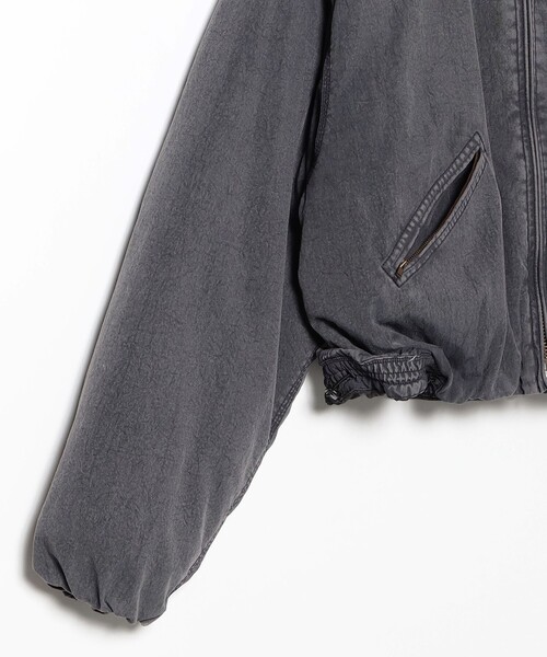 BEAMS（ビームス）の「ワイドショートフィット フェード ダック ダウンジャケット（ブルゾン・メンズ・ブラック系その他4/ベージュ・XL/L/M/S）」の8枚目の写真