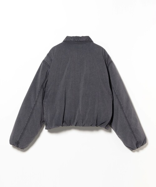 BEAMS（ビームス）の「ワイドショートフィット フェード ダック ダウンジャケット（ブルゾン・メンズ・ブラック系その他4/ベージュ・XL/L/M/S）」の10枚目の写真