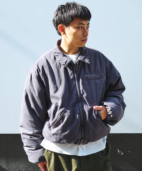 BEAMS（ビームス）の「ワイドショートフィット フェード ダック ダウンジャケット（ブルゾン・メンズ・ブラック系その他4/ベージュ・XL/L/M/S）」の20枚目の写真