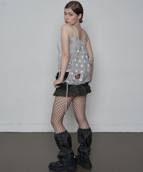 SETUPEXE（セットアップイーエックスイー）の「【日本未発売/WEB限定】SETUPEXE(セットアップイーエックスイー)/レース フリル チュチュ ティアード ミニ スカパン/TUTU MIX SKRIT PANTS（スカート・レディース・ブラック/レオパード/グリーン系カモフラージュ/ホワイト・FREE）」の20枚目の写真