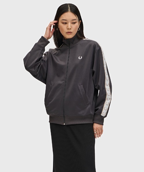 Taped Track Jacket／フレッドペリートラックジャケット