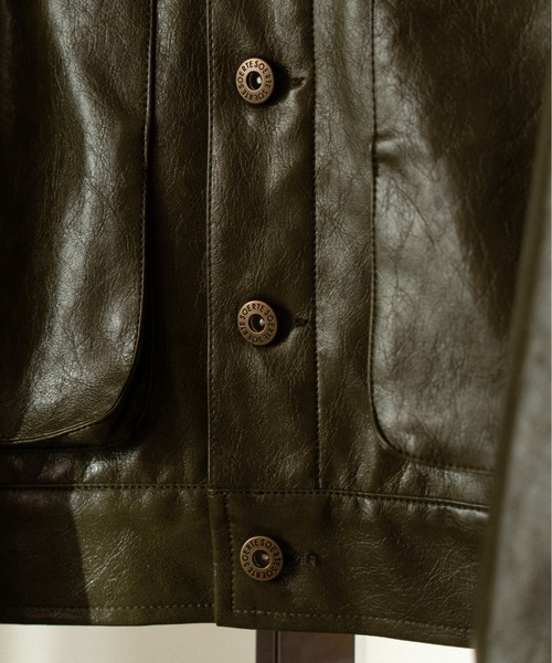 soerte（ソエルテ）の「Vintage like military short jacket ( fake