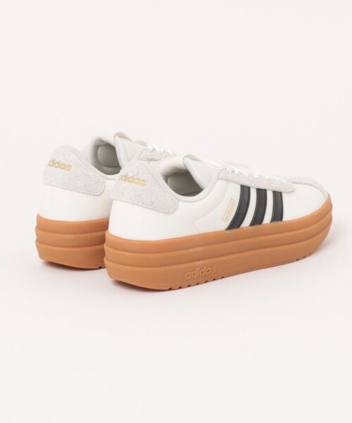 adidas（アディダス）の「【adidas】VL COURT BOLD（スニーカー・レディース・ホワイト×ブラック・23.5cm/24.5cm/23.0cm/24.0cm/25.0cm）」の2枚目の写真