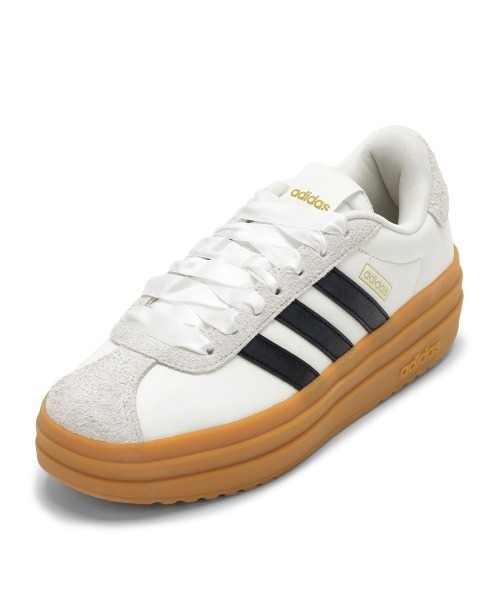 adidas（アディダス）の「【adidas】VL COURT BOLD（スニーカー・レディース・ホワイト×ブラック・23.5cm/24.5cm/23.0cm/24.0cm/25.0cm）」の4枚目の写真
