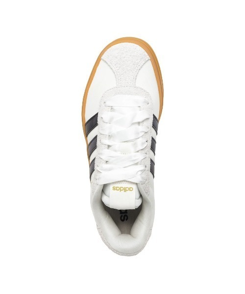 adidas（アディダス）の「【adidas】VL COURT BOLD（スニーカー・レディース・ホワイト×ブラック・23.5cm/24.5cm/23.0cm/24.0cm/25.0cm）」の9枚目の写真