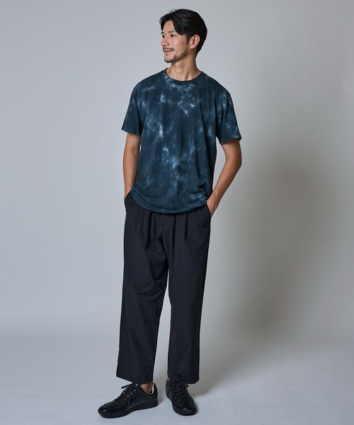 TETE HOMME(テットオム)の「ワンタック テーパードイージースラックス(スラックス・メンズ・ブラック/ベージュ/ネイビー・マルチサイズ)」の13枚目の写真