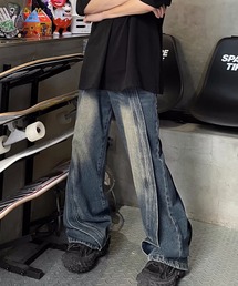 デザインデニムパンツ