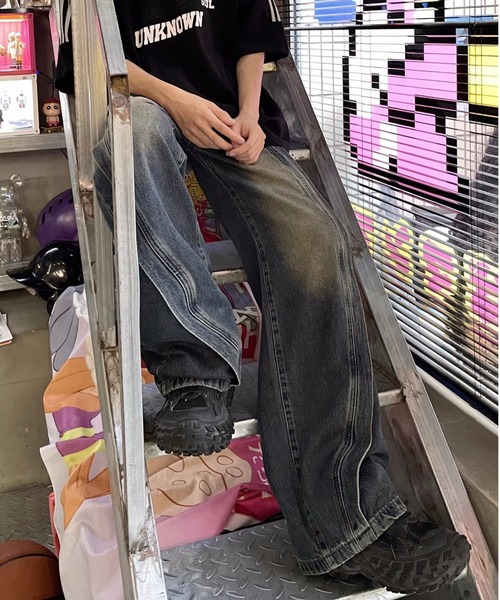 REBALANCE(リバランス)の「デザインデニムパンツ(デニムパンツ・メンズ・A・MEDIUM/LARGE/X-LARGE)」の6枚目の写真