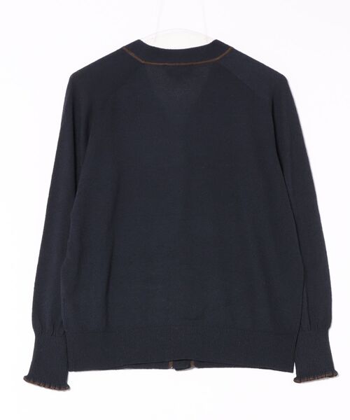 A.P.C.（アーペーセー）の「CARDIGAN LUNA（カーディガン/ボレロ・レディース・ダークネイビー・S/M/L）」の2枚目の写真